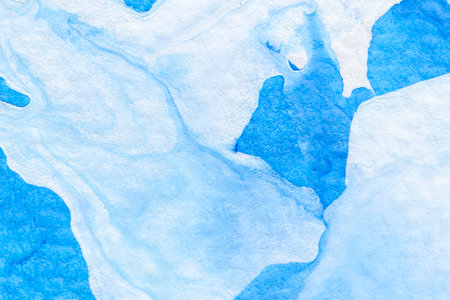 Abstract light blue watercolor for background