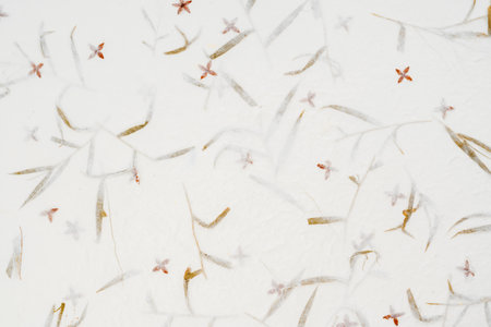 Mulberry handmade paper in natural pattern surface decorative design as backgrounds.の写真素材