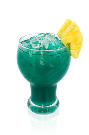 Fresh Fruit Juice Drinking Isolated Ice Coldの写真素材