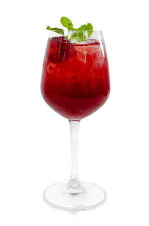 Fresh Fruit Juice Drinking Isolated Ice Coldの写真素材
