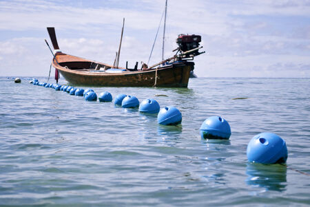 Long-tailed boat on Bundhaya beach Koh Lipe Thailand Thailand Thailand Thailandの写真素材