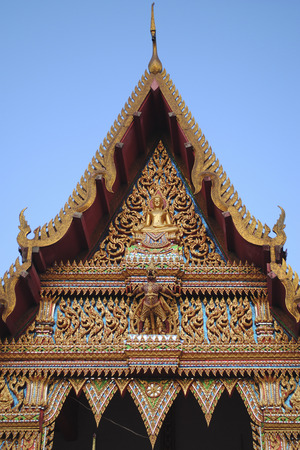 Wat Mahathat temple, Nakhon Si Thammarat ,Southern of Thailandの写真素材