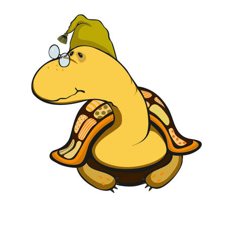 illustration of a turtleのイラスト素材