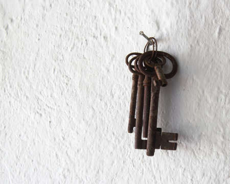 old keys bunch