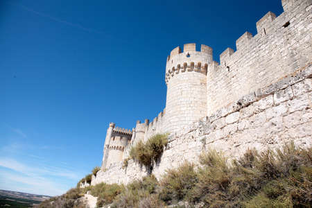 Penafiel Castle, Valladolid Province, Spainのeditorial素材