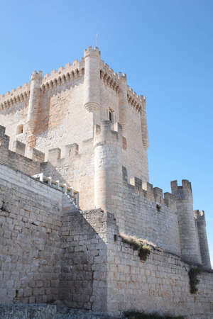 Penafiel Castle, Valladolid Province, Spainのeditorial素材