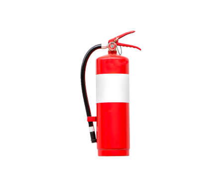 Fire extinguisher isolated on white background.の写真素材