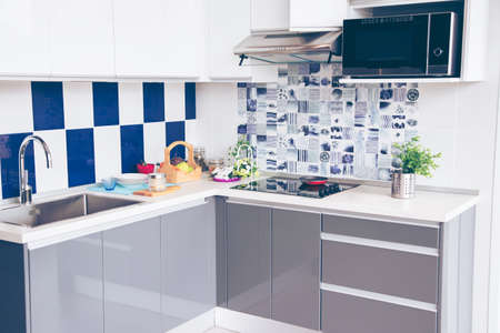 Luxurious kitchens with ovens, electric stoves, luxury plumbing fixtures and chimneys, or chimneys...