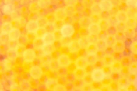 Defocused bokeh background from bee hive Geometric hipster retro background. Colorful mosaic banner for your design. Honeycomb with gradient background.の写真素材