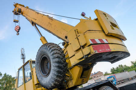 Road construction equipmentの写真素材