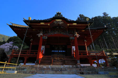 Founder's Memorial Hall "Soshido" in Minobusan Kuon Templeのeditorial素材