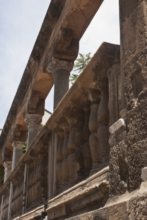 Detail of the ruins cathedral of Palermo. Sicily-Italyのeditorial素材