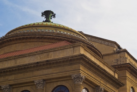 The Teatro Massimo Vittorio Emanuele is an opera house and opera company located on the Piazza Verdi in Palermo, Sicily. It was dedicated to King Victor Emanuel II.のeditorial素材