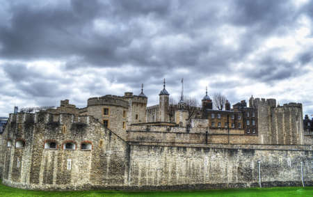 The Tower of London, Medieval Castle and Prison, Englandのeditorial素材