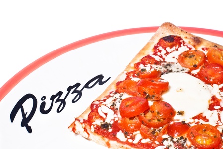 true Italian Pizza. Traditional Pizza Margheritaの写真素材