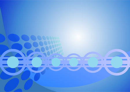  Abstract Background with circlesのイラスト素材