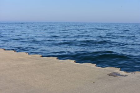 Stairway At Holland State Parkの写真素材