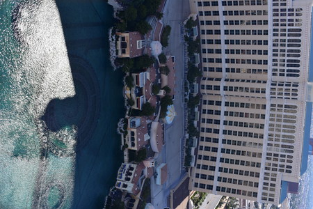 Las Vegas, Nevada - USA - June 05,2017 - Las Vegas Water Fountain Caesars Palaceのeditorial素材