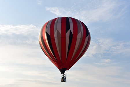 Lincoln, Illinois - USA - August 25, 2017: Red Air Balloon Festivalのeditorial素材