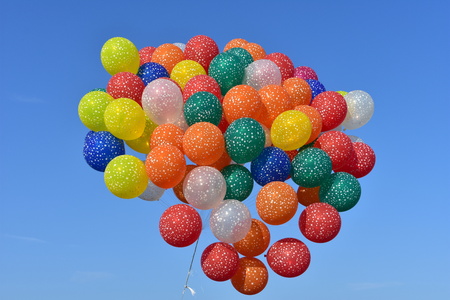 Lincoln, Illinois - USA - August 25, 2017: Hot Air Balloonのeditorial素材