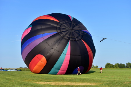 Lincoln, Illinois - USA - August 25, 2017: Balloon Festivalのeditorial素材
