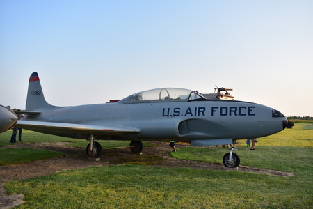Lincoln, Illinois - USA - August 25, 2017: US Air Force Flight