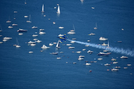 Chicago, Illinois - USA - August 19, 2017: Chicago Water Showのeditorial素材