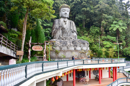 Genting Highlands, Malaysia - November 2, 2017: Buddha Statue At Chin Swee Caves Templeのeditorial素材