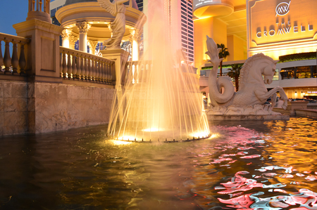 Las Vegas, Nevada, USA - January 24, 2015: Caesars Palaceのeditorial素材