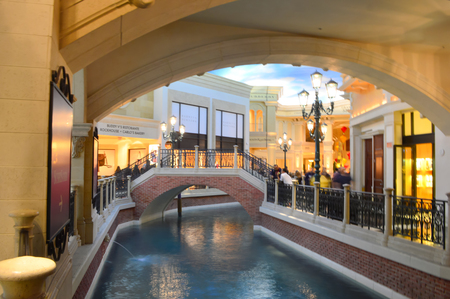 Las Vegas, Nevada, USA - January 23, 2016: The Venetian Las Vegasのeditorial素材