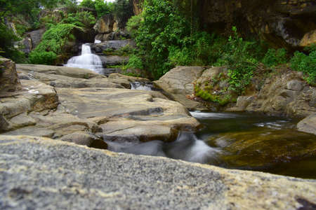 Oothamparai Falls in Bodinayakanur, Tamilnaduの写真素材