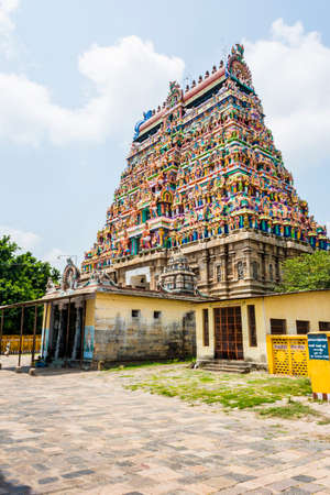 Chidambaram temple  Entranceのeditorial素材