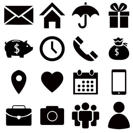 multiple vector icon pack, premium vectors