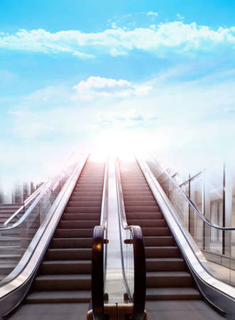 stairway to heaven - conceptの写真素材