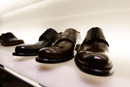 man luxury hand made shoesの写真素材