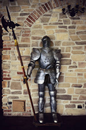 ancient historical medieval armor  iron madeのeditorial素材