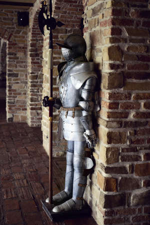 ancient historical medieval armor  iron madeのeditorial素材