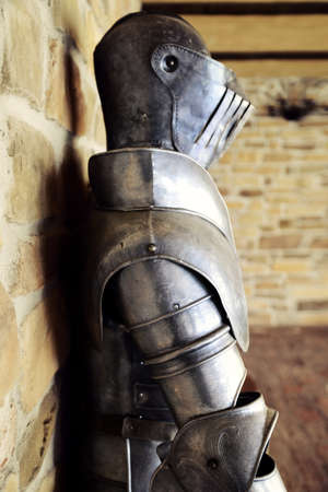 ancient historical medieval armor  iron madeのeditorial素材