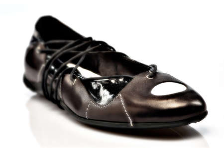 woman luxury hand made shoesの写真素材