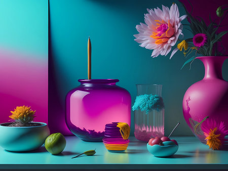 image Communicating calm with color In trending-image conceptの素材