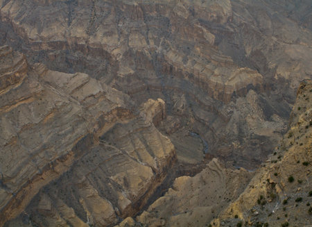 View of a canyonの写真素材