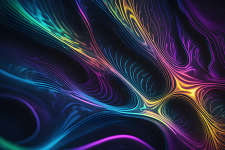 Abstract fractal. Fractal art background for creative design. Decoration for wallpaper, desktop, poster, cover booklet. Print for clothes, t-shirt. Creative illustration for designの素材