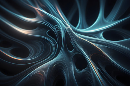 Monochromatic Neural Pattern Backgroundの素材