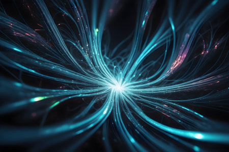 Monochromatic Neural Pattern Backgroundの素材