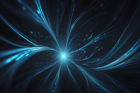 Monochromatic Neural Pattern Backgroundの素材