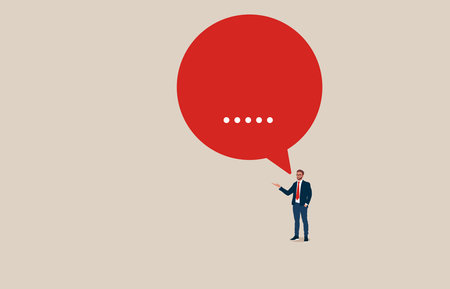 Business manager or leadership. Symbol of business planning, strategy, management.のイラスト素材