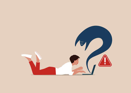 Stealing personal information with spyware. A dangerous malware, new technological problems.