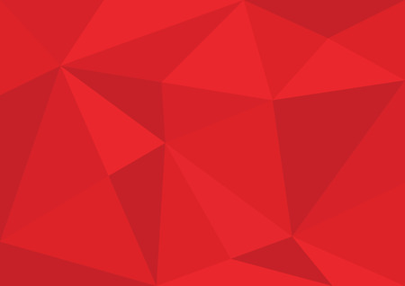 Red polygonal.