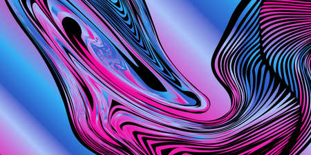 Retro pattern background, trending cyberpunk background, 80s party background, lines pattern, gradient colorful texture, abstract Colorful techno backdrop, Futuristic gradient. cyberpunk style vectorのイラスト素材