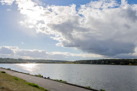 storage pond Russia Kaluga city